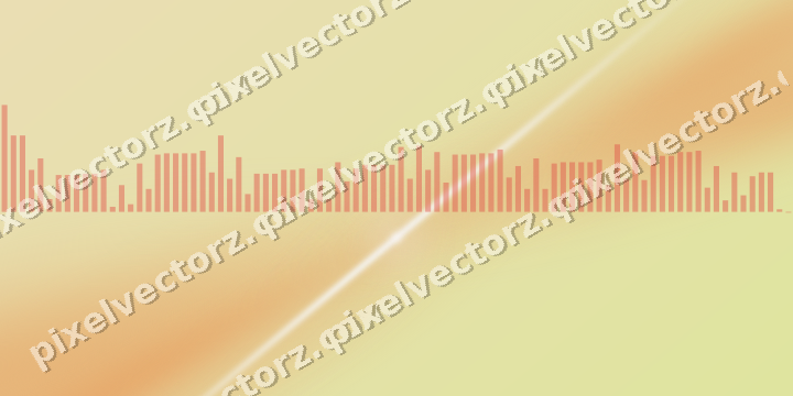 Soft pastel chart background in red and orange