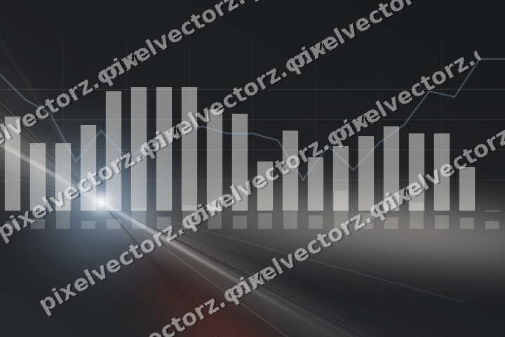 Leuchtender Neon Diagramm Hintergrund in Rot und Blassbernstein