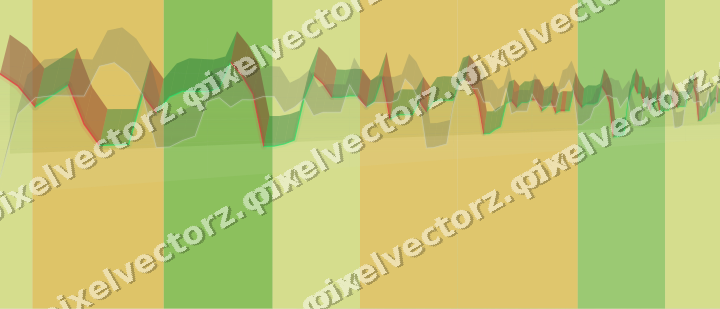 Soft pastel chart background in lime and yellow