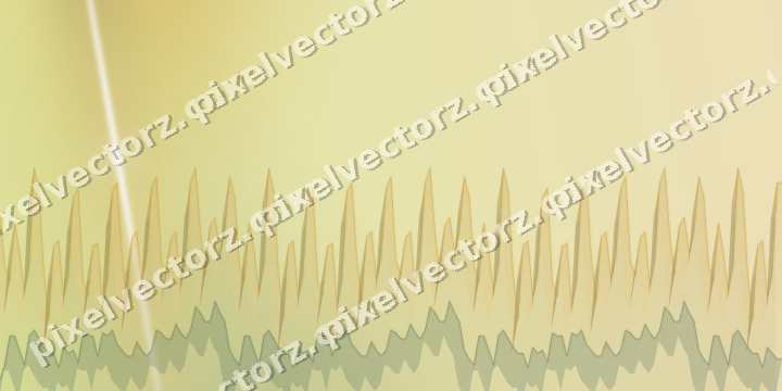 Soft pastel chart background in amber and dark green