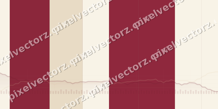 Glowing neon chart background in dark pink and red