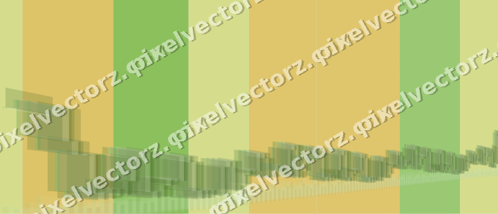 Soft pastel chart background in lime and yellow