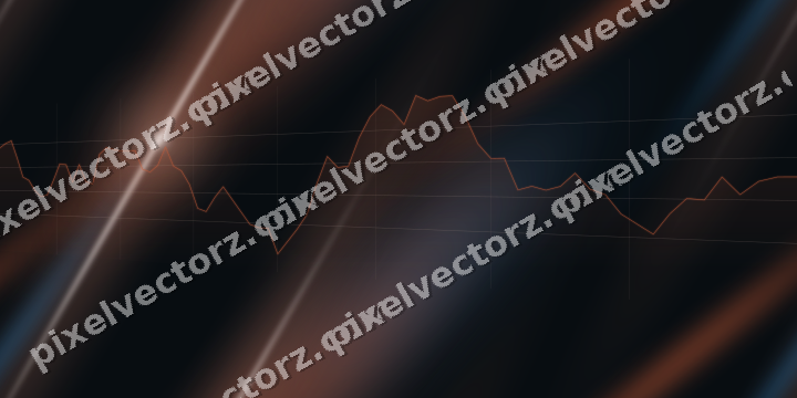 Nahtloser Neon Diagramm Hintergrund in Orange und Türkis