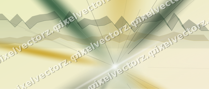 Soft pastel chart background in dark green and amber