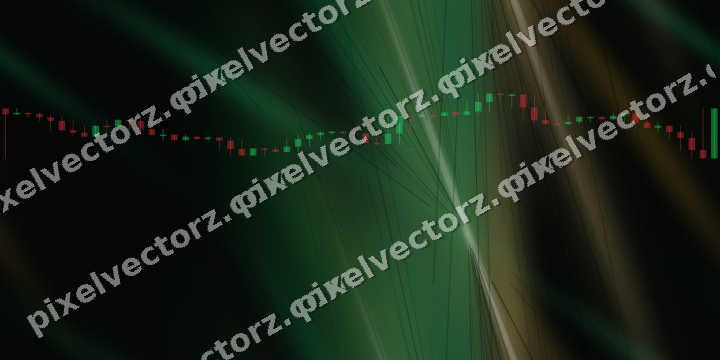 Nahtloser Neon Diagramm Hintergrund in Grün und Bernstein
