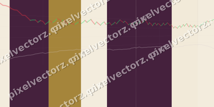 Soft pastel chart background in dark magenta and amber