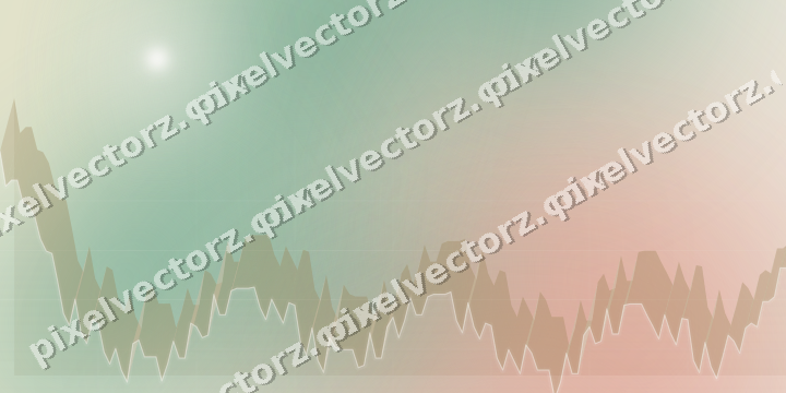 Soft pastel chart background in amber and green