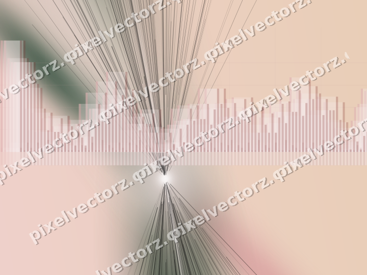 Soft pastel chart background in red and dark green