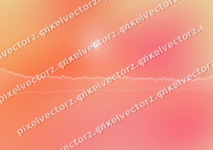 Soft pastel chart background in red and orange