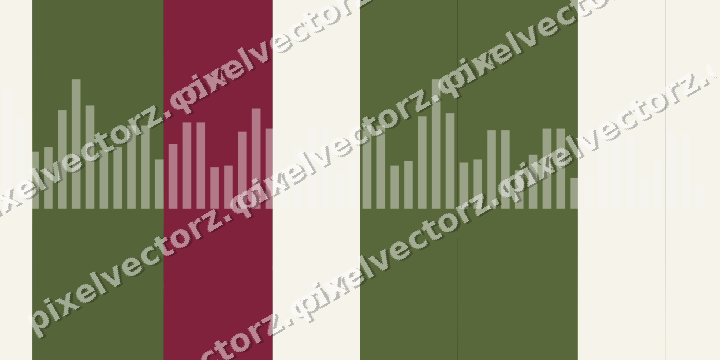 Glowing neon chart background in lime and pink