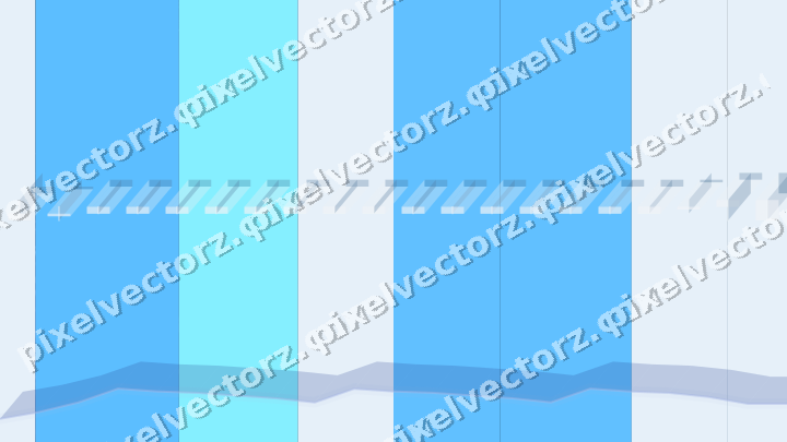 Glowing neon chart background in cyan and blue