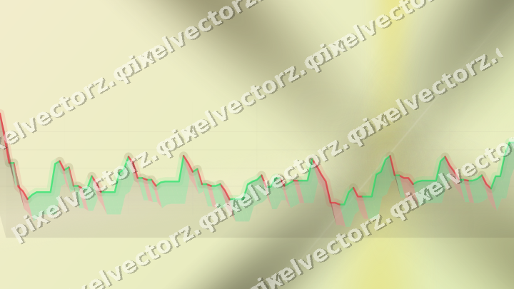 Soft pastel chart background in dark amber and yellow