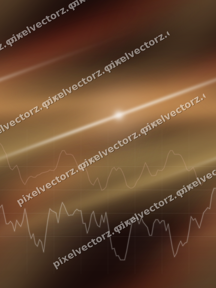 Nahtloser Neon Diagramm Hintergrund in Orange und Bernstein