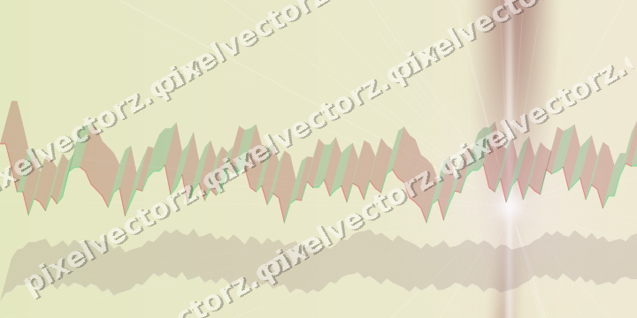 Soft pastel chart background in dark pink and red