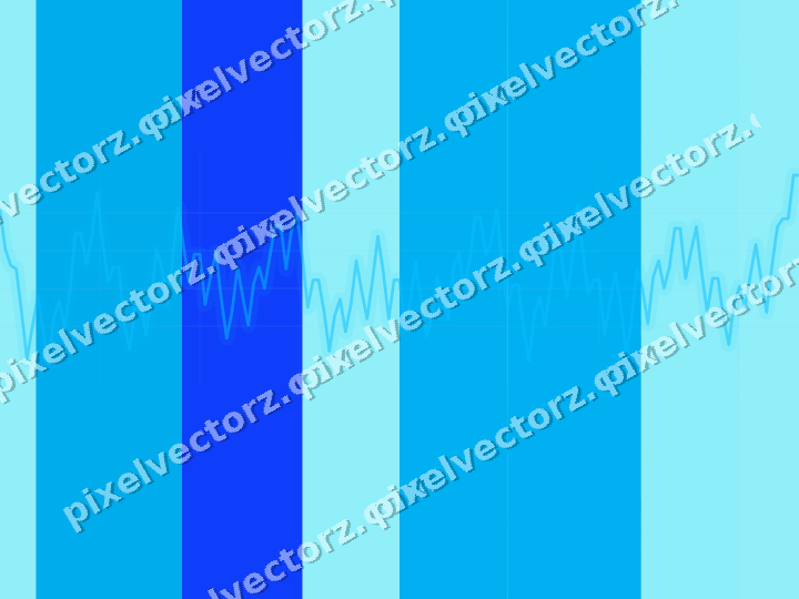 Soft pastel chart background in cyan and teal