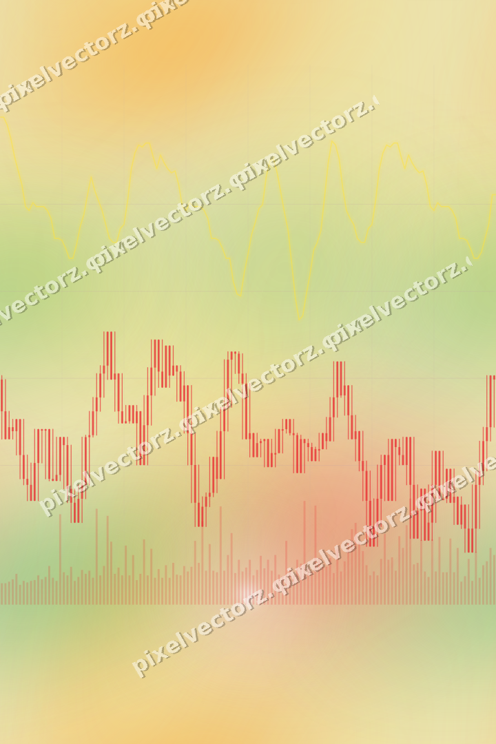 Nahtloser Pastell Diagramm Hintergrund in Rot und Orange