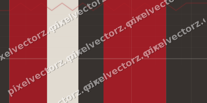 Soft pastel chart background in red and pale amber