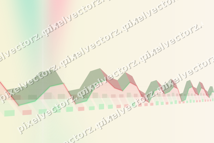 Soft pastel chart background in pale pink and pale amber