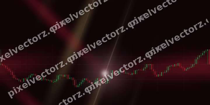 Nahtloser Neon Diagramm Hintergrund in Rosa und Rot