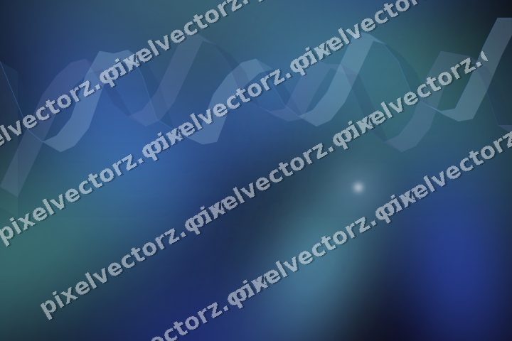 Glowing neon chart background in blue and cyan
