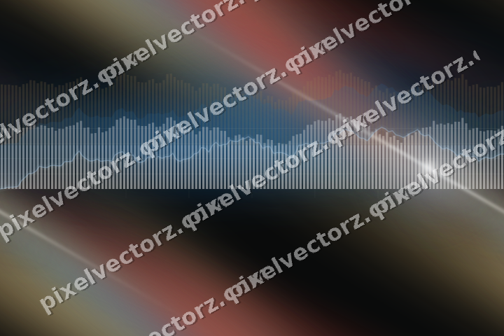 Nahtloser Neon Diagramm Hintergrund in Blau und Rot