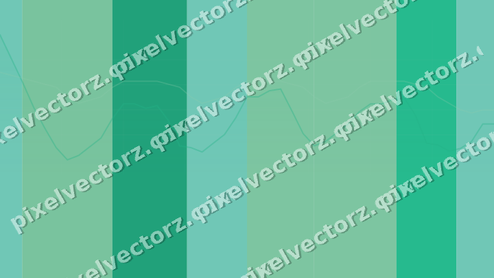 Soft pastel chart background in green and teal