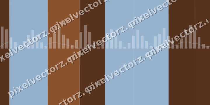 Soft pastel chart background in blue and orange