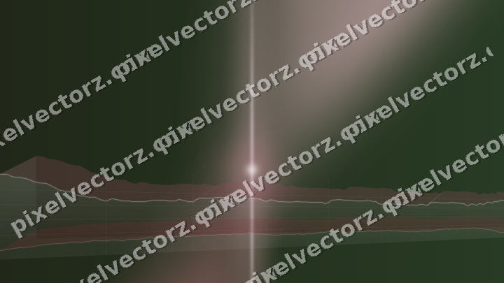 Glowing neon chart background in pink and dark lime