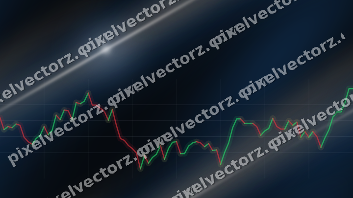 Nahtloser Neon Diagramm Hintergrund in Blau und Orange