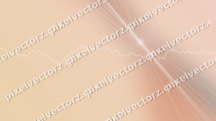 Zarter Pastell Diagramm Hintergrund in Orange und Türkis
