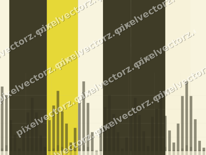 Soft pastel chart background in dark amber and yellow
