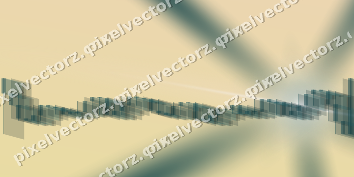 Soft pastel chart background in dark teal and orange