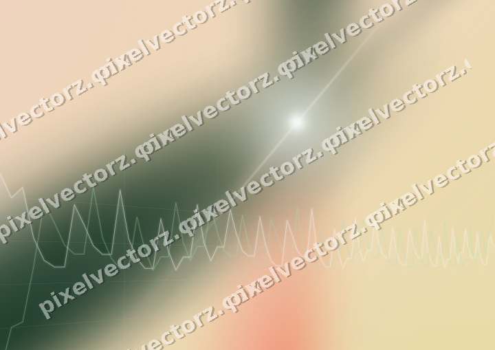 Soft pastel chart background in dark green and red