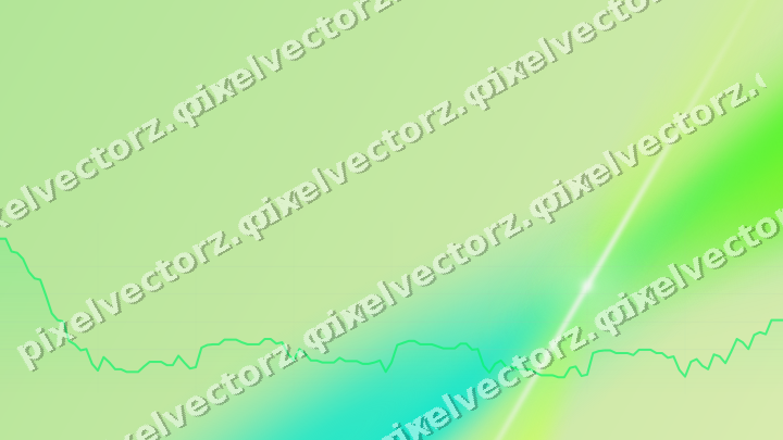 Soft pastel chart background in green and lime
