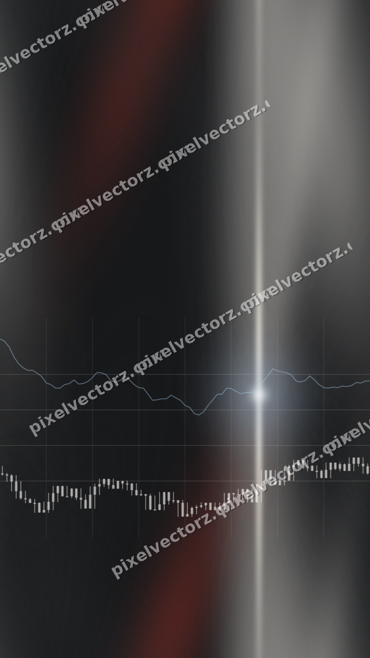 Nahtloser Neon Diagramm Hintergrund in Rot und Blassbernstein