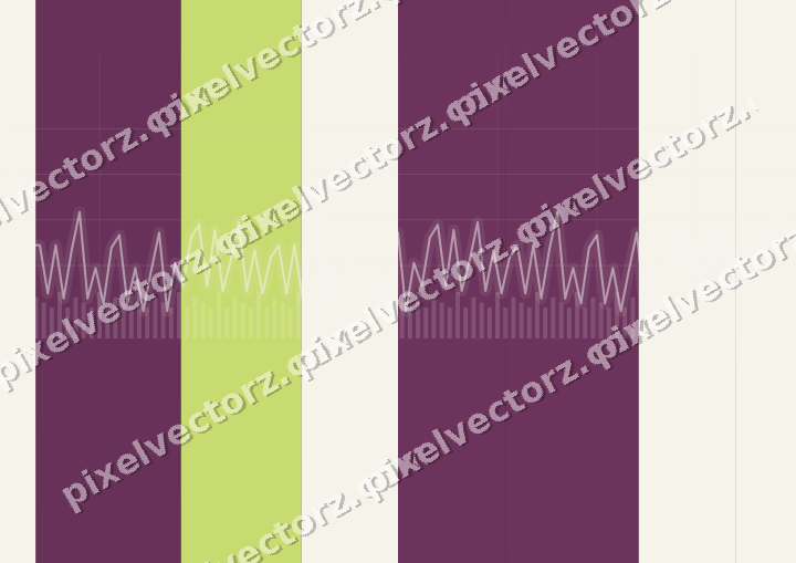 Glowing neon chart background in dark magenta and lime