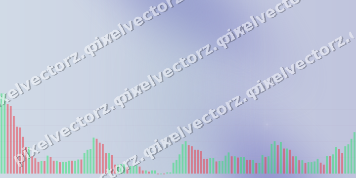 Soft pastel chart background in purple and blue
