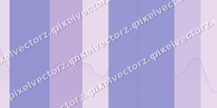 Glowing neon chart background in purple and blue