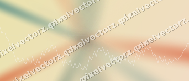 Soft pastel chart background in dark teal and orange