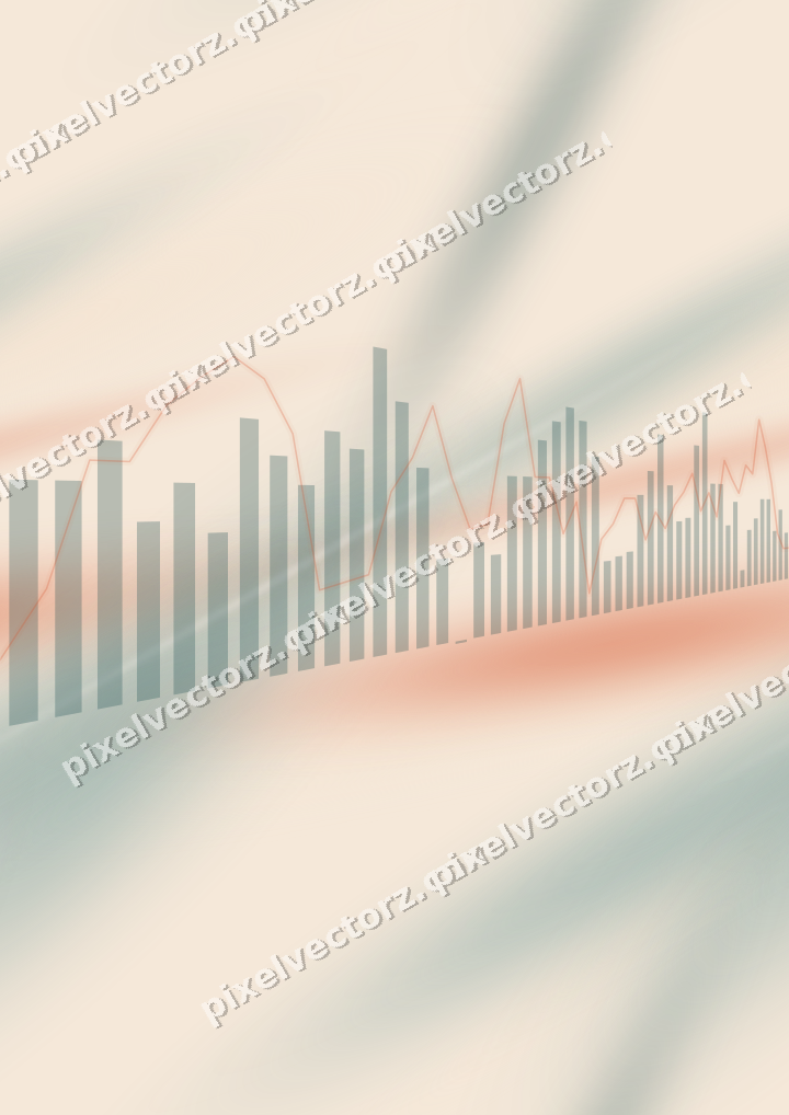 Nahtloser Pastell Diagramm Hintergrund in Dunkelpetrol und Orange
