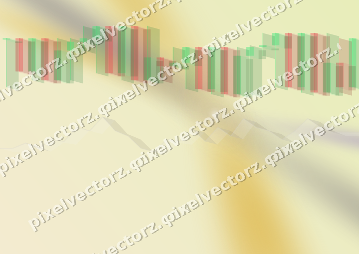 Soft pastel chart background in amber and purple
