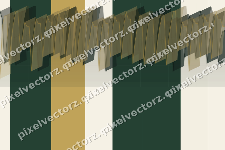 Glowing neon chart background in green and amber