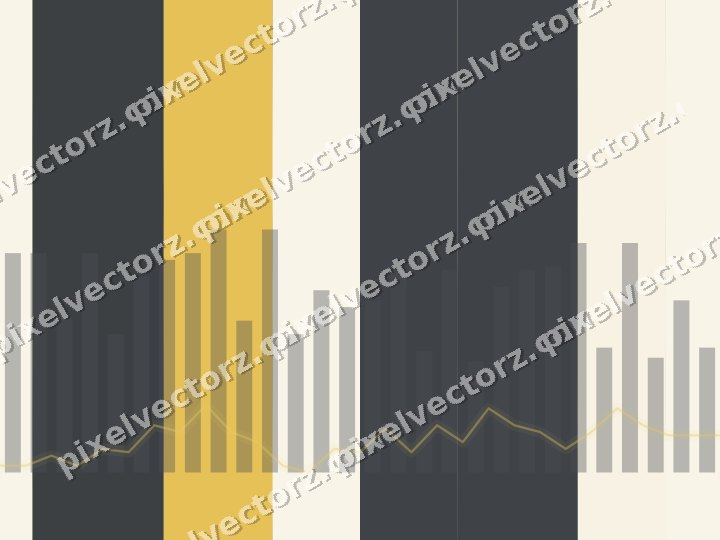 Soft pastel chart background in amber and grey