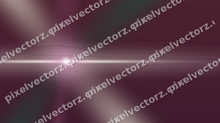 Glowing neon chart background in dark magenta and pink
