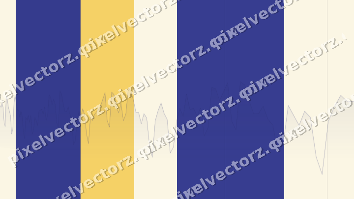 Glowing neon chart background in blue and amber