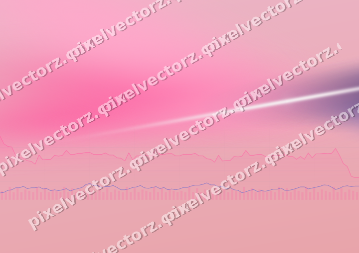 Soft pastel chart background in pink and blue