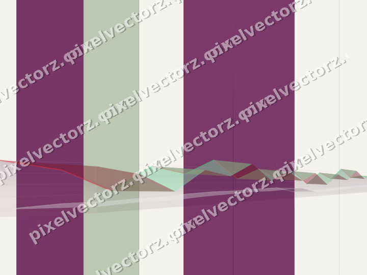 Glowing neon chart background in magenta and lime