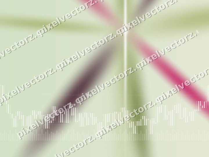 Soft pastel chart background in lime and pink