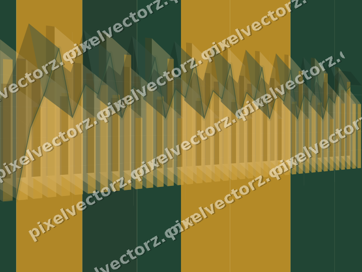 Soft pastel chart background in amber and dark green
