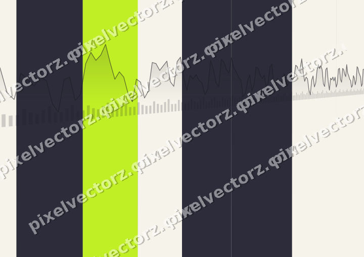 Soft pastel chart background in purple and lime